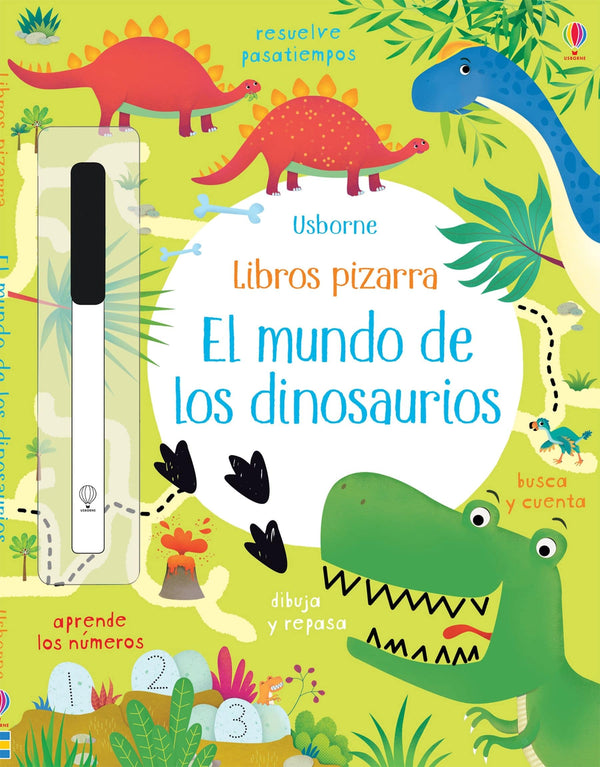 Libro Pizarra · El mundo de los dinosaurios - Bizcocho de Yogur