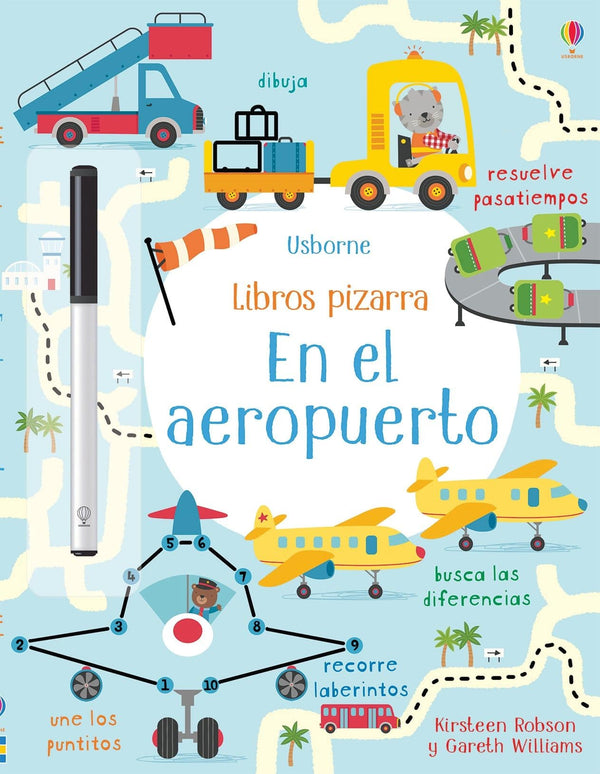 Libro Pizarra · En el aeropuerto - Bizcocho de Yogur