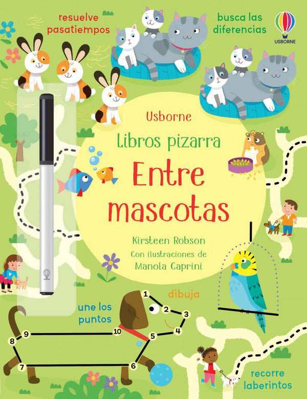 Libro Pizarra · Entre mascotas - Bizcocho de Yogur