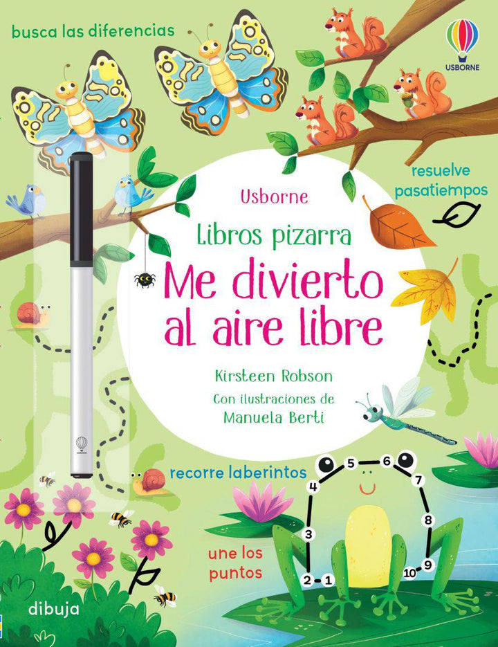 Libro Pizarra · Me divierto al aire libre - Bizcocho de Yogur