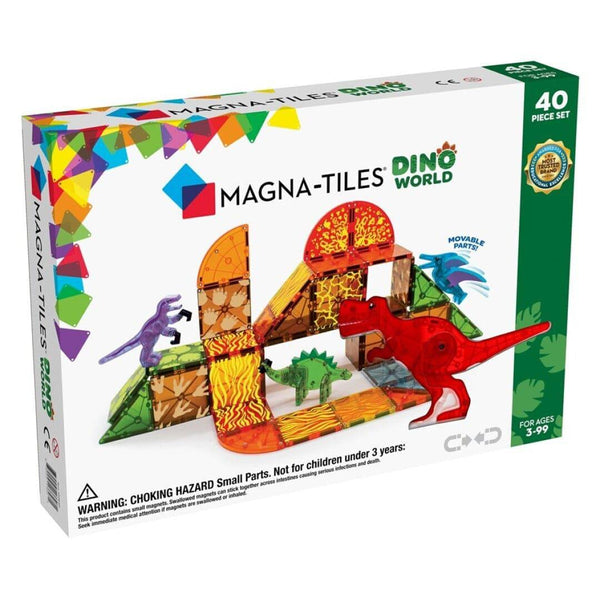 Magna-T Dino World Set 40 piezas - Bizcocho de Yogur