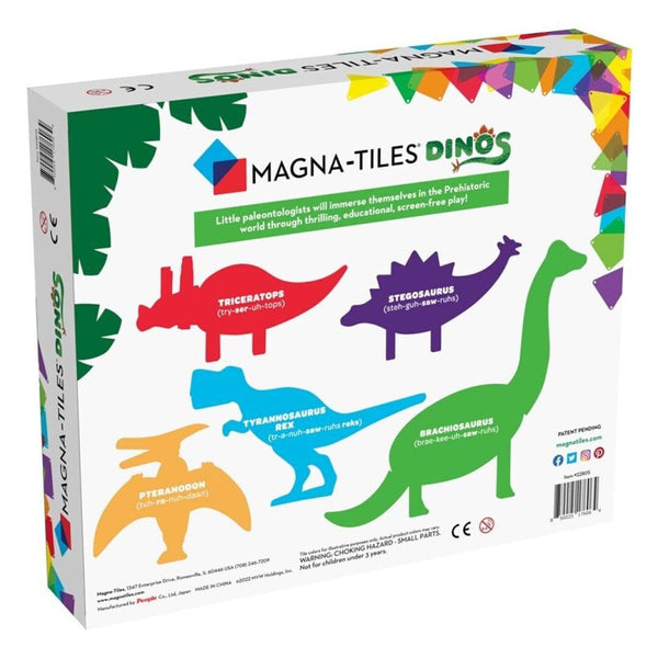 Magna-T Dino World Set 5 piezas - Bizcocho de Yogur