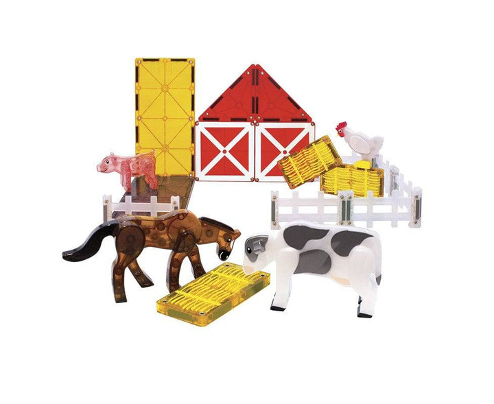 Magna-T Farm Animals Set 25 piezas - Bizcocho de Yogur