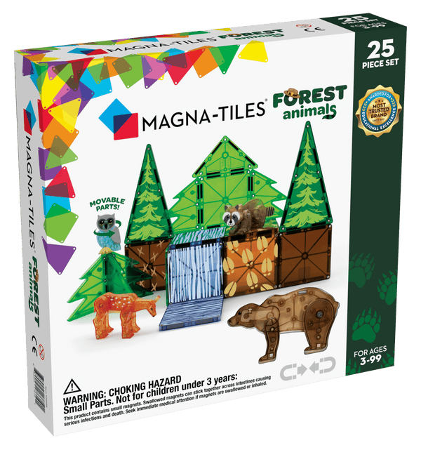 Magna-T Forest Animals Set 25 piezas - Bizcocho de Yogur