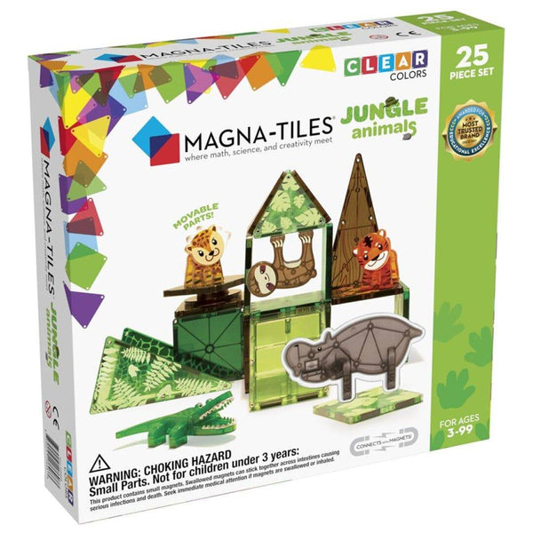 Magna-T Jungle Animals Set 25 piezas - Bizcocho de Yogur
