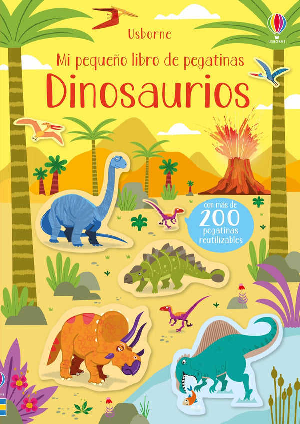 Mi pequeño libro de pegatinas · Dinosaurios - Bizcocho de Yogur