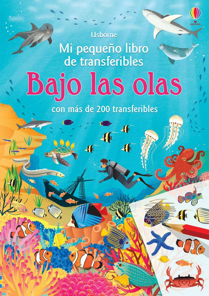 Mi pequeño libro de transferibles-Bajo las Olas - Bizcocho de Yogur