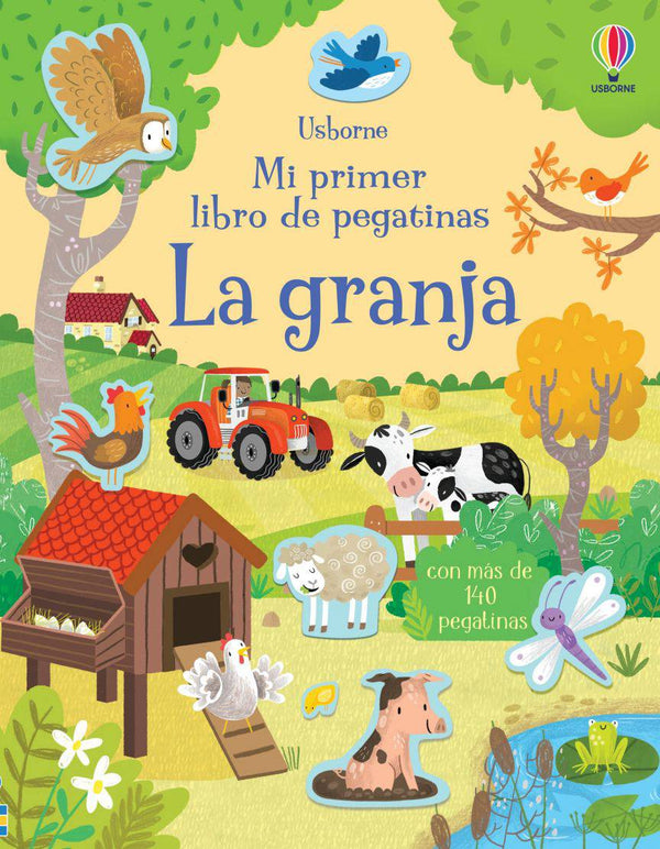 Mi primer libro de pegatinas · La granja - Bizcocho de Yogur