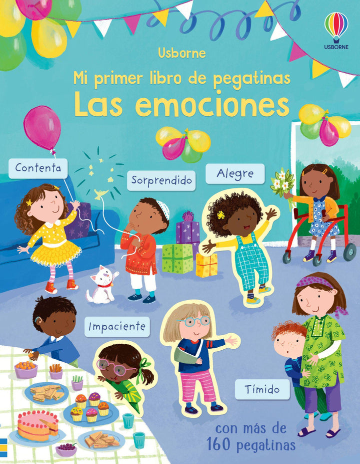 Mi primer libro de pegatinas · Las Emociones - Bizcocho de Yogur