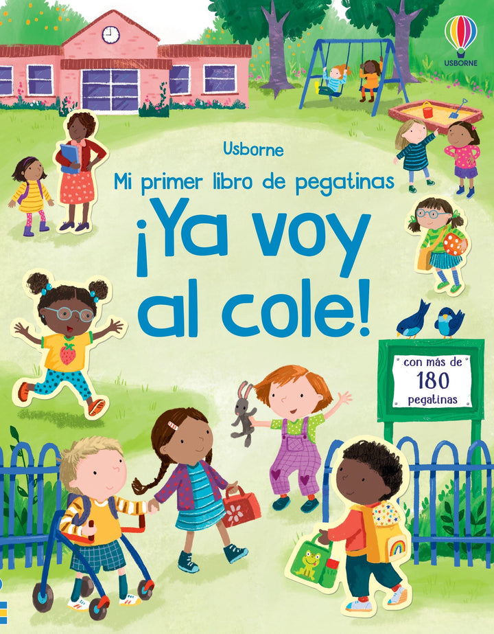 Mi primer libro de pegatinas · Ya voy al cole - Bizcocho de Yogur