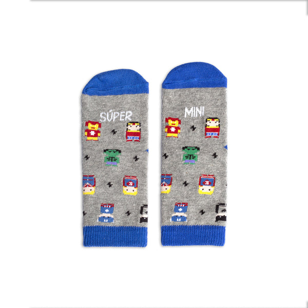Mini calcetines "Super Mini" - Bizcocho de Yogur