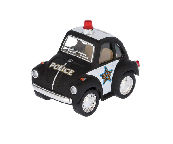 Mini Coche de Policía Negro - Bizcocho de Yogur