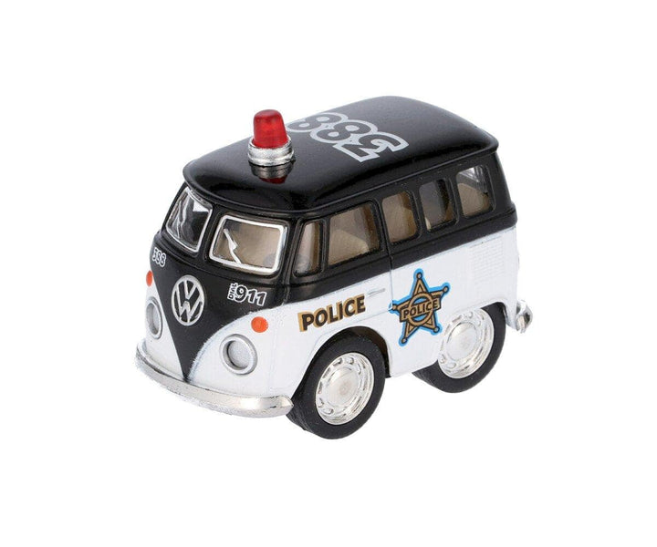 Mini Furgoneta Policía Negra - Bizcocho de Yogur