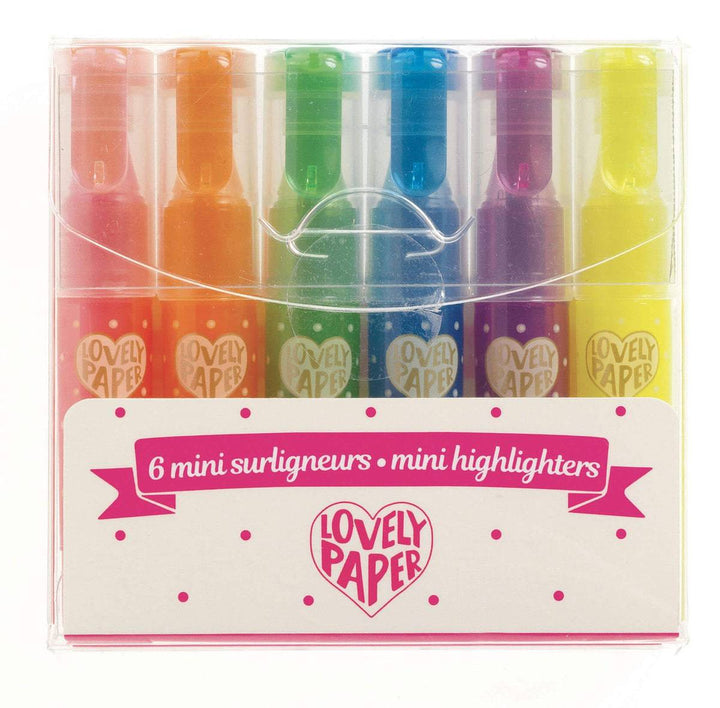 Mini rotuladores (6 ud) · Lovely Paper - Bizcocho de Yogur