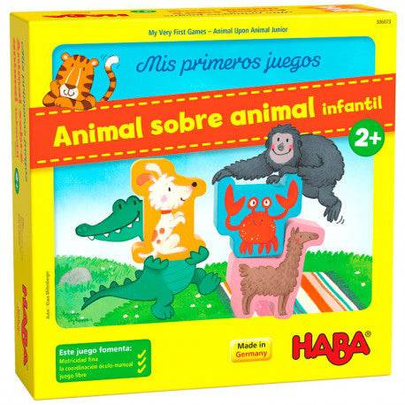 Mis primeros juegos - Animal sobre Animal · HABA - Bizcocho de Yogur