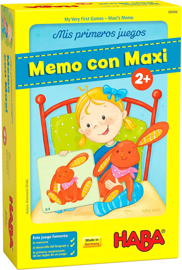 Mis primeros juegos - Memo con Maxi · HABA - Bizcocho de Yogur