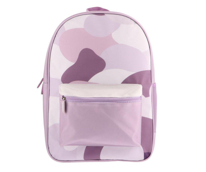 Mochila Escolar Grande Camuflaje Lilac - Bizcocho de Yogur