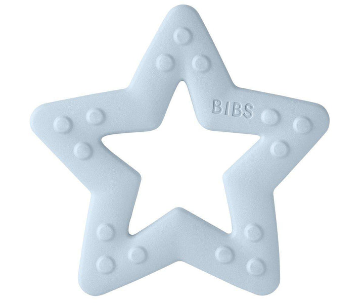 Mordedor BIBS Baby Bitie Estrella Baby Blue - Bizcocho de Yogur