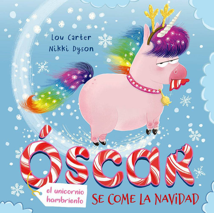 Óscar, el unicornio hambriento se come la Navidad - Bizcocho de Yogur