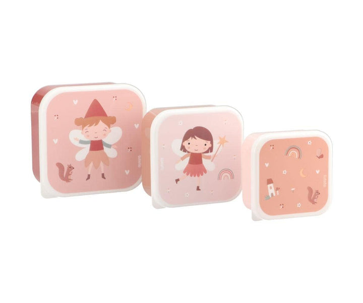 Pack 3 Cajas Almuerzo Wild Fairies - Bizcocho de Yogur