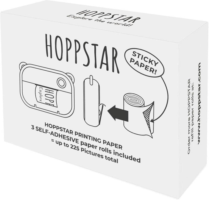 Pack 3 rollos papel adhesivo · Hoppstar Artistic - Bizcocho de Yogur