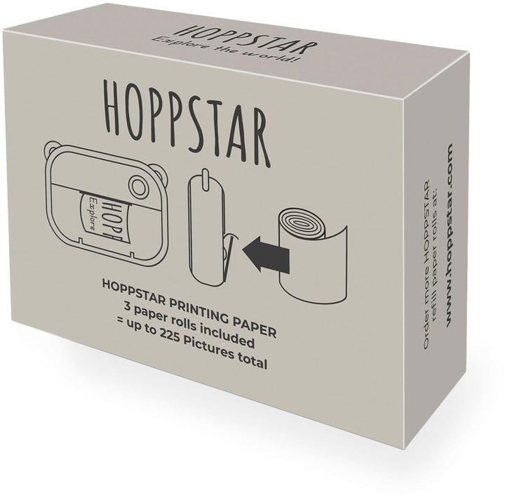Pack 3 rollos papel (no adhesivo) · Hoppstar Artistic - Bizcocho de Yogur
