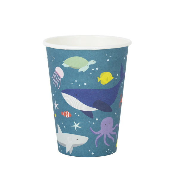 Pack 8 vasos de papel Oceano · My Little Day - Bizcocho de Yogur