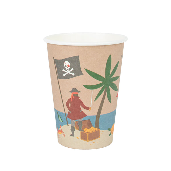 Pack 8 vasos de papel Piratas · My Little Day - Bizcocho de Yogur