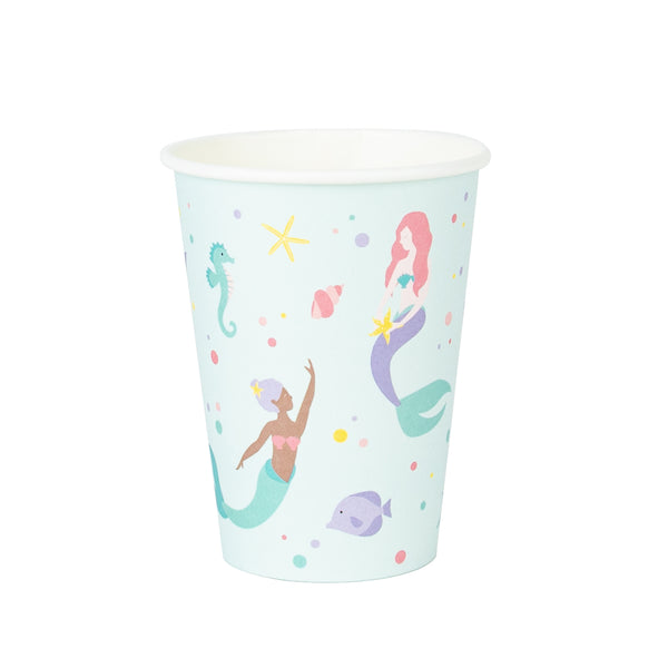 Pack 8 vasos de papel Sirenas · My Little Day - Bizcocho de Yogur