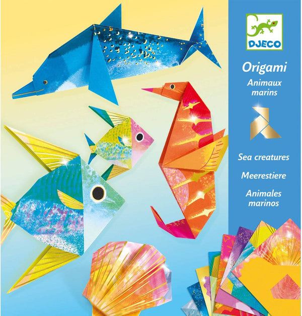 Papiroflexia Origami Animales Marinos · DJECO - Bizcocho de Yogur