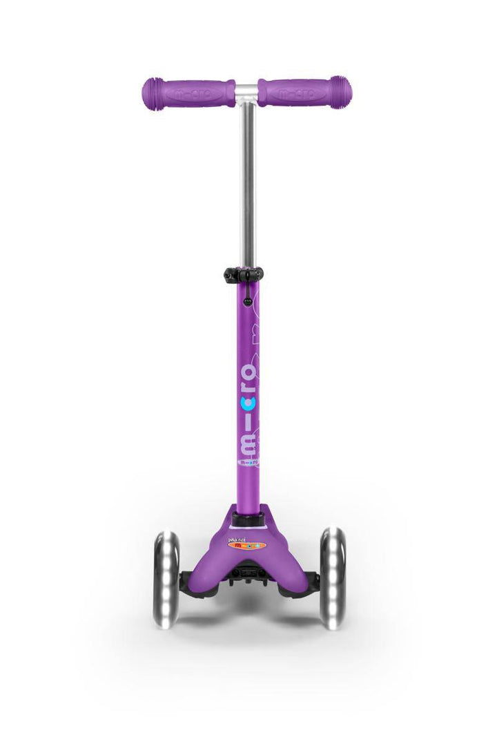 Patinete Mini Deluxe LED · Lila - Bizcocho de Yogur