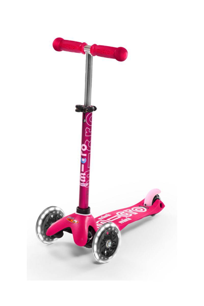 Patinete 3 ruedas infantil con LEDS plegable Twenty Go Easy Mint