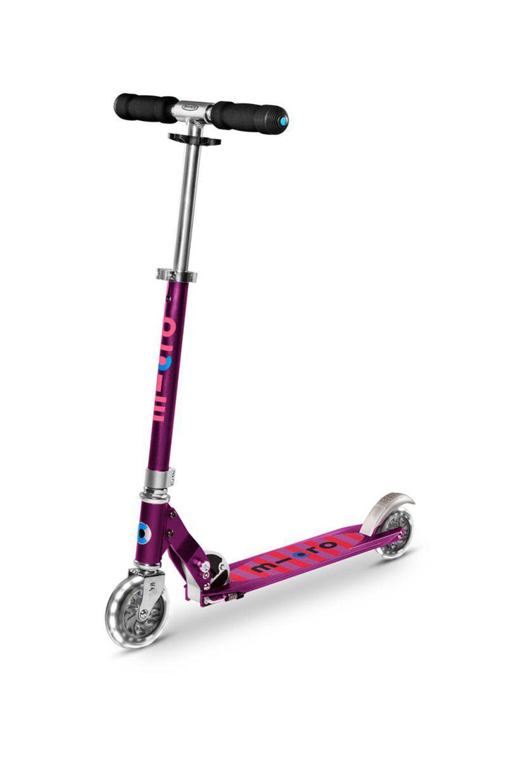 Patinete Sprite LED · Lila - Bizcocho de Yogur