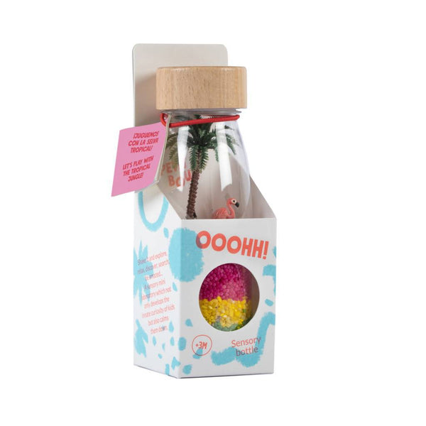 Petit Boum · Spy Bottle Flamingo - Bizcocho de Yogur