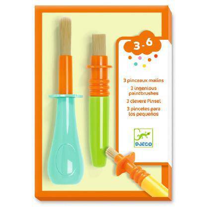 Pinceles para peques (3 ud) · DJECO - Bizcocho de Yogur