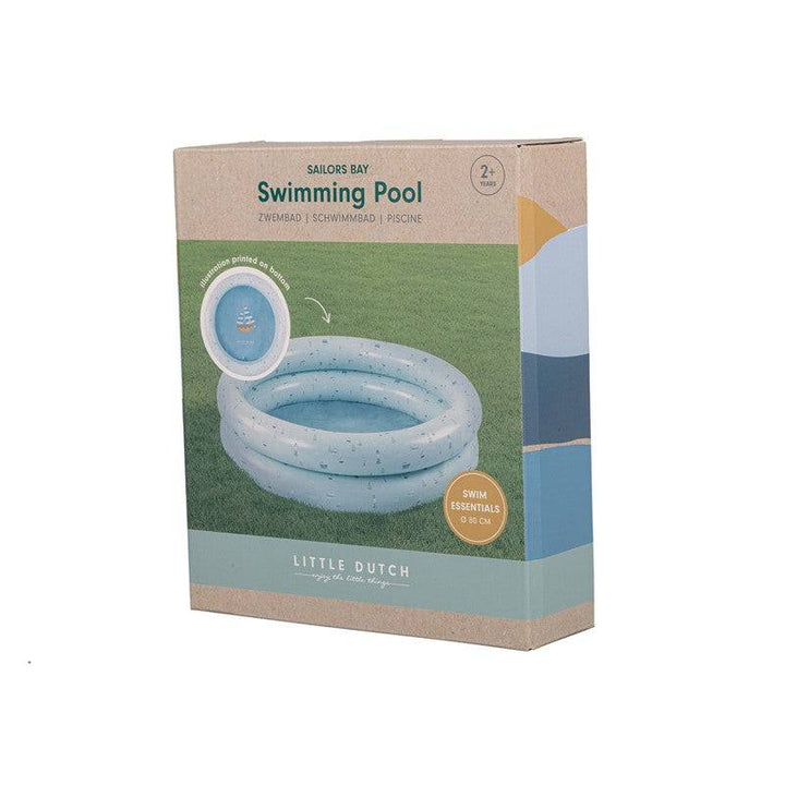 Piscina hinchable Saylors Bay 80 x 20 - Little Dutch - Bizcocho de Yogur