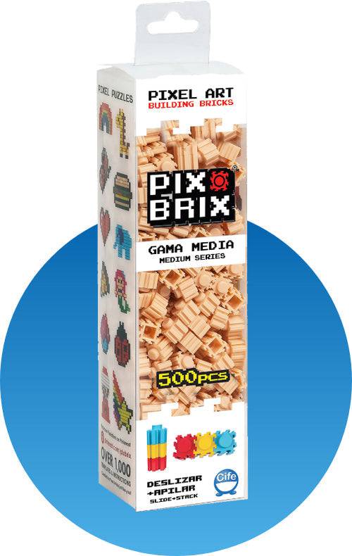 Pix Brix 500 piezas Beige - Bizcocho de Yogur
