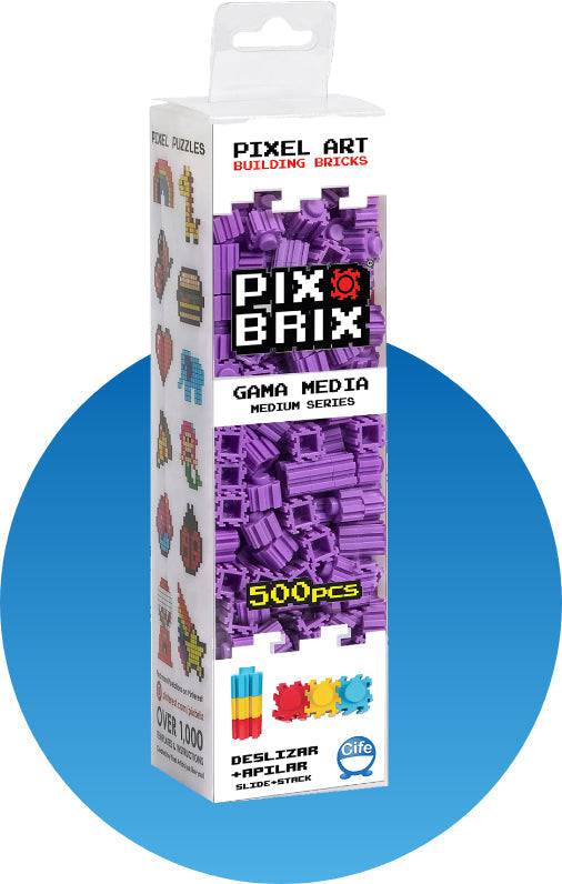 Pix Brix 500 piezas Morado - Bizcocho de Yogur