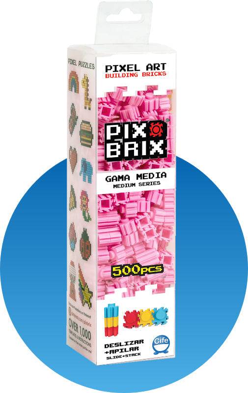 Pix Brix 500 piezas Rosa - Bizcocho de Yogur