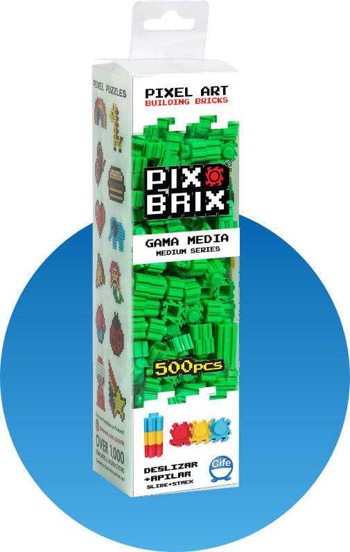 Pix Brix 500 piezas Verde - Bizcocho de Yogur
