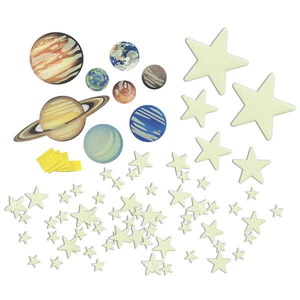 Planetas y Estrellas Brillantes en la Oscuridad · 4M - Bizcocho de Yogur