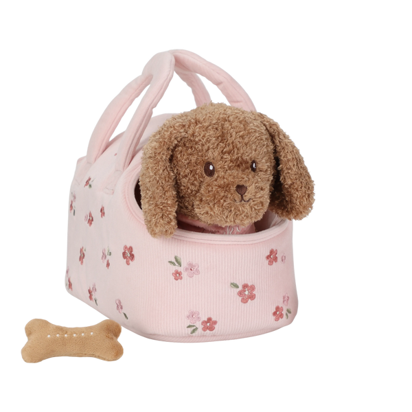 Perrito Peluche Jackie con bolsa · Little Dutch