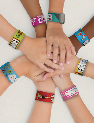 Pulsera Infoband Unicornio - Bizcocho de Yogur