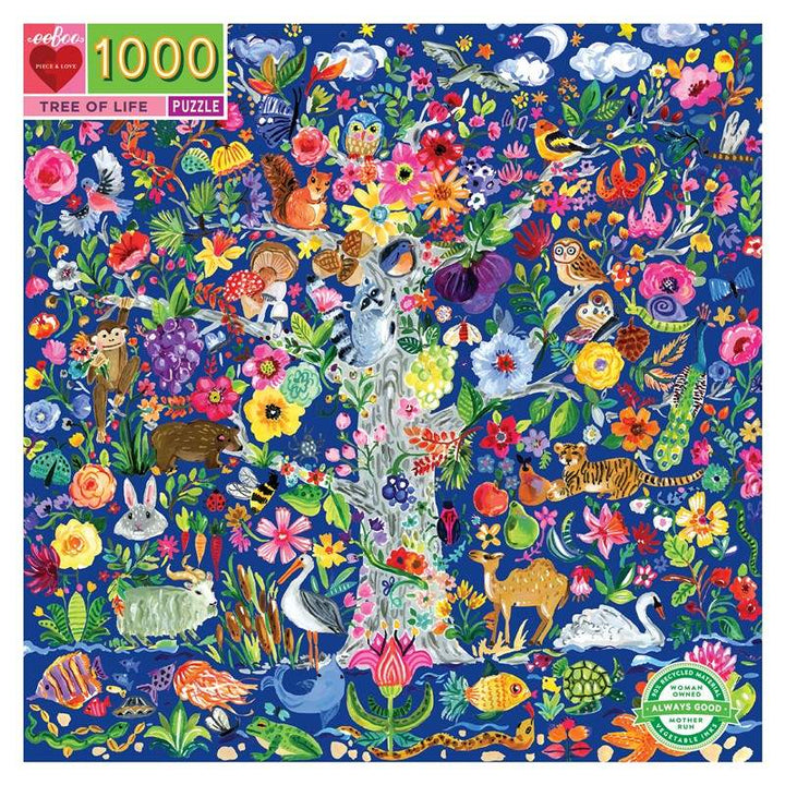 Puzzle 1000 piezas Árbol de la Vida - Bizcocho de Yogur