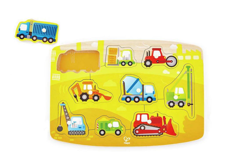 Puzzle Infantil Construcción · Hape - Bizcocho de Yogur