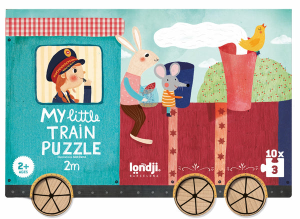 Puzzle My little train · Londji - Bizcocho de Yogur