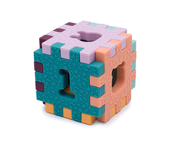 Puzzle Sensorial Cubie Pastel - Bizcocho de Yogur