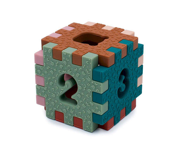 Puzzle Sensorial Cubie Retro - Bizcocho de Yogur