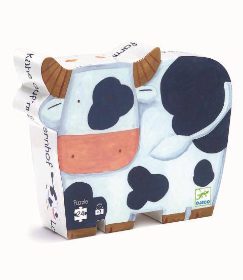 Puzzle Silueta las Vacas - Bizcocho de Yogur