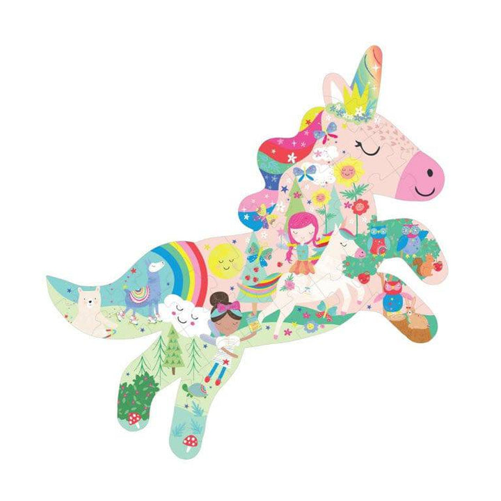 Puzzle Unicornio 40 piezas · Floss & Rock - Bizcocho de Yogur